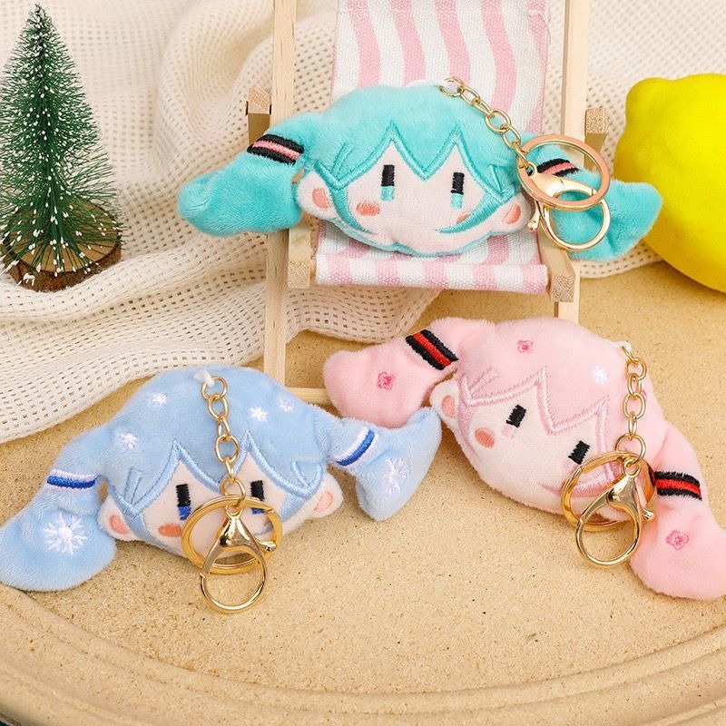 Hatsune Miku Keychain & Plush  - Anime Cosplay For Couples ulasan dan harga