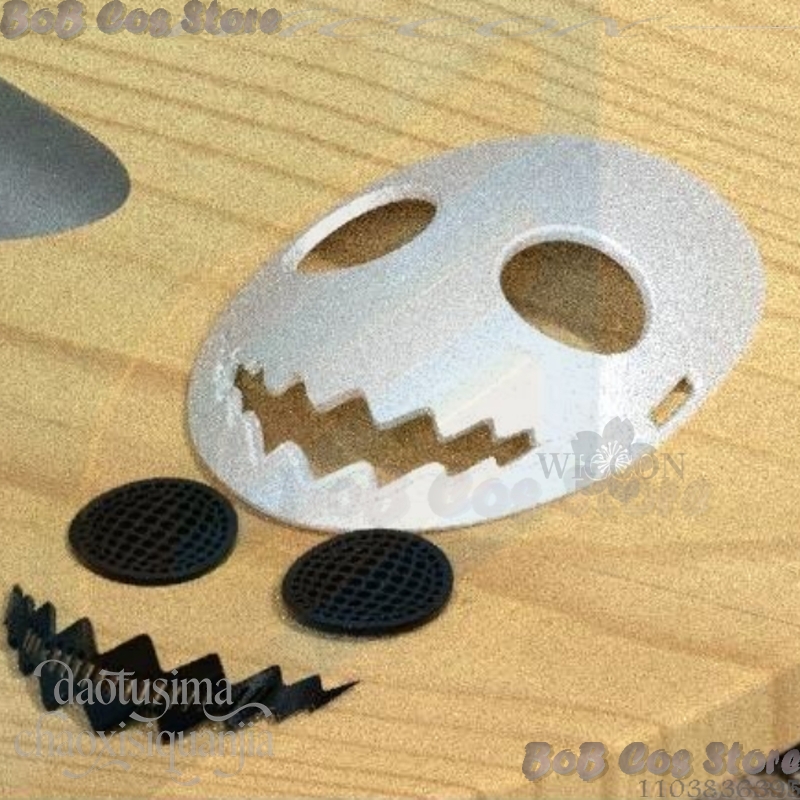 Ghost Mask Mascara Fantasma 3D - Anime Cosplay Events 2026 ulasan dan harga