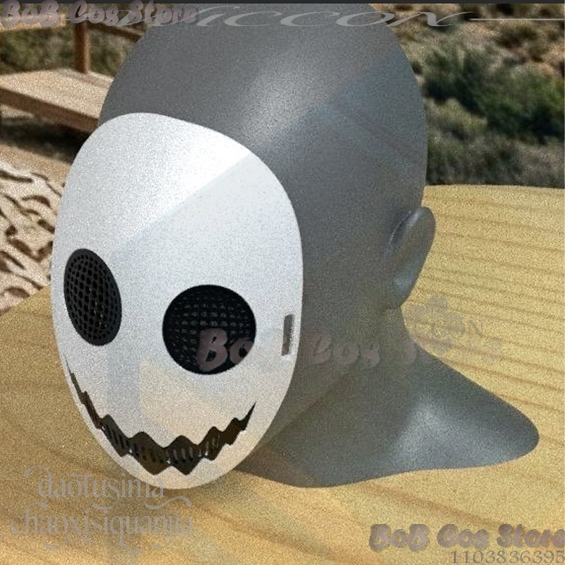 Ghost Mask Mascara Fantasma 3D - Anime Cosplay Events 2026 ulasan dan harga