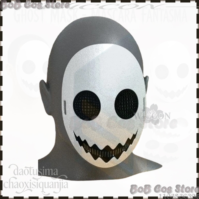 Ghost Mask Mascara Fantasma 3D - Anime Cosplay Events 2026 ulasan dan harga
