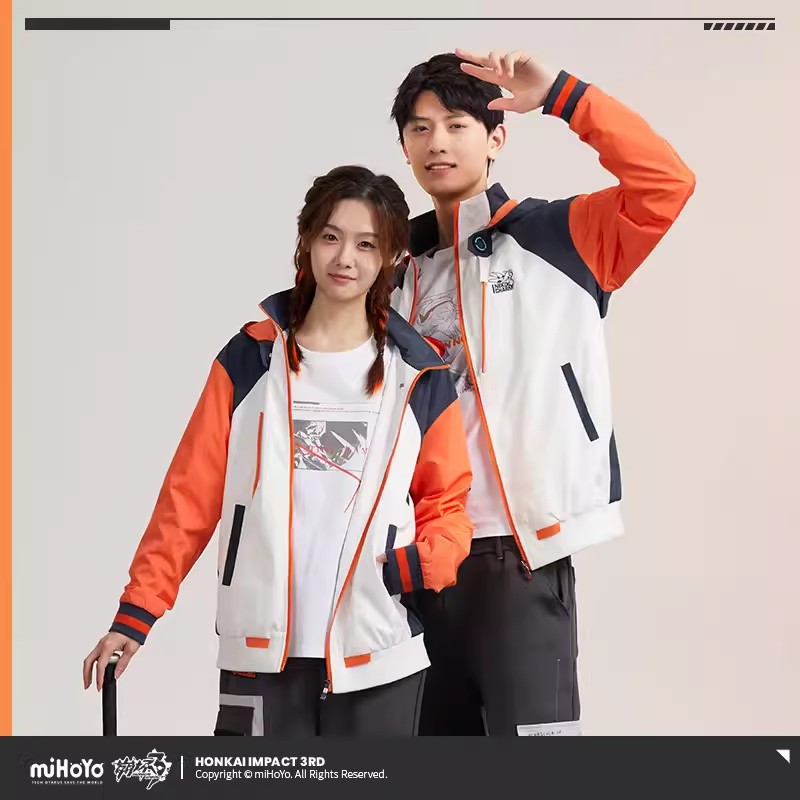 miHoYo Game Kiana Coat Honkai  - Anime Cosplay For Couples ulasan dan harga