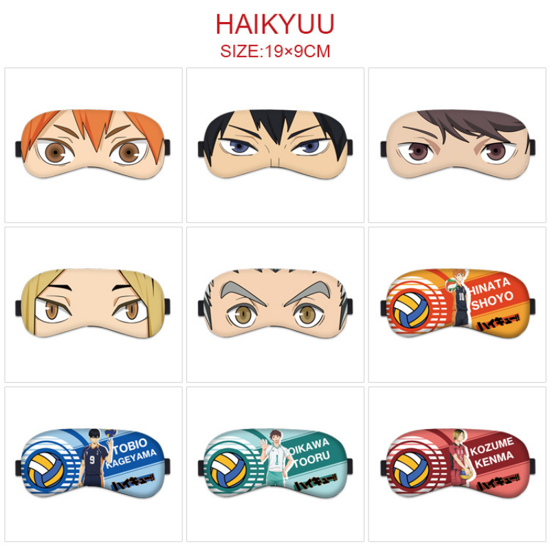 Anime Haikyuu Cosplay Eye Mask - Anime Cosplay Eyes ulasan dan harga