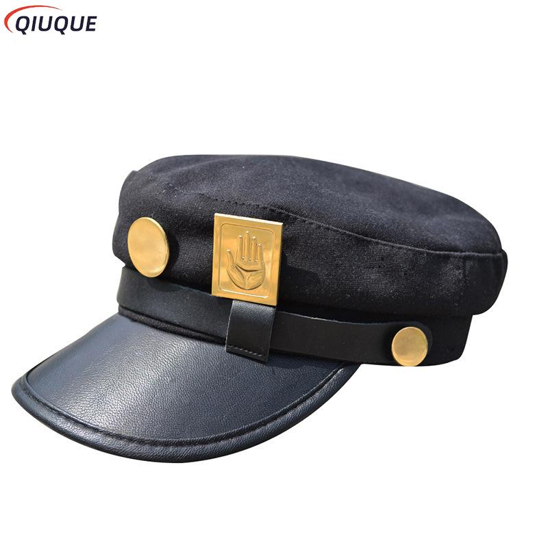 Anime jojo Cosplay Hat Jotaro  - Jojo Bizarre Hat ulasan dan harga