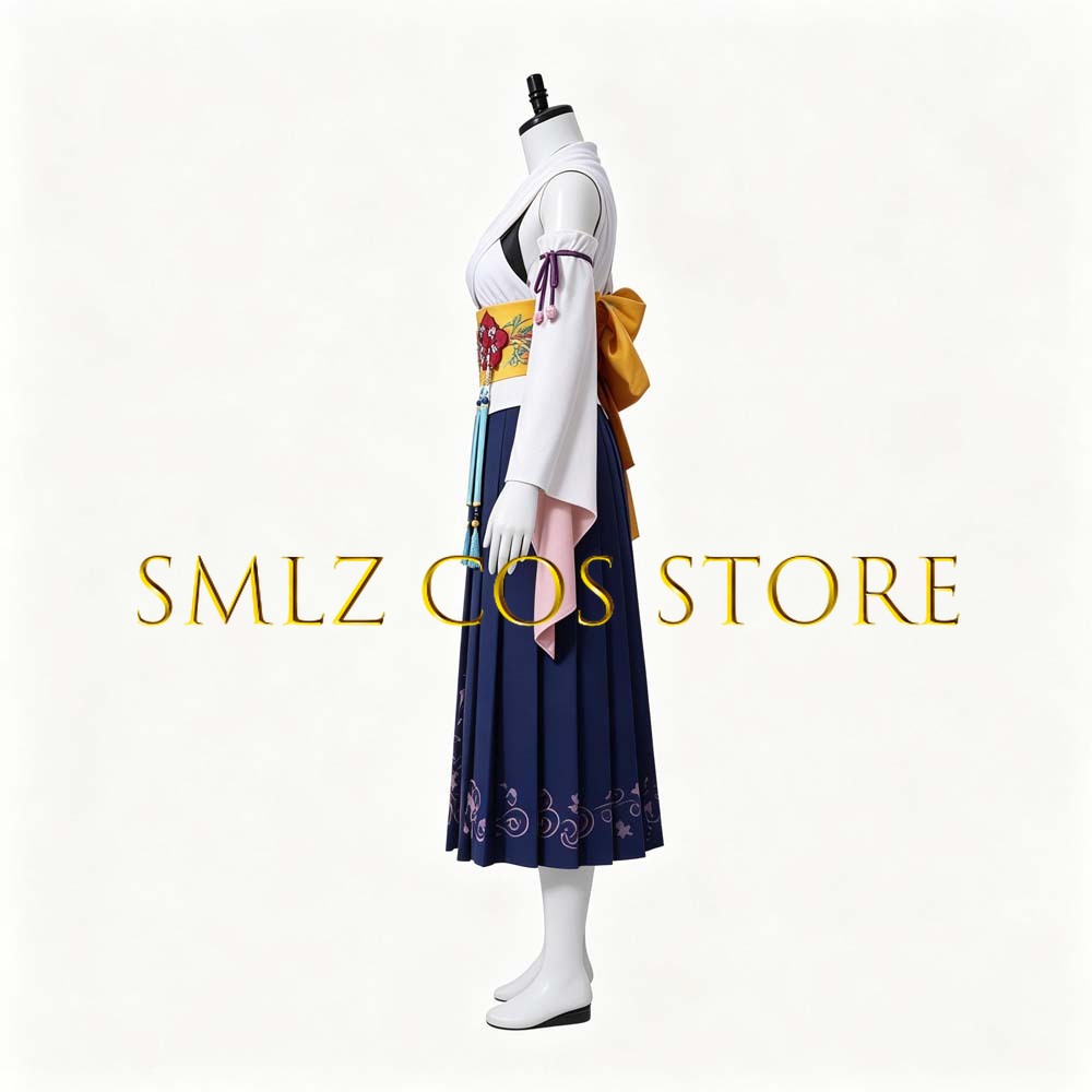 Smlz FFX Yuna Cosplay Anime FF - Anime Cosplay For Halloween ulasan dan harga