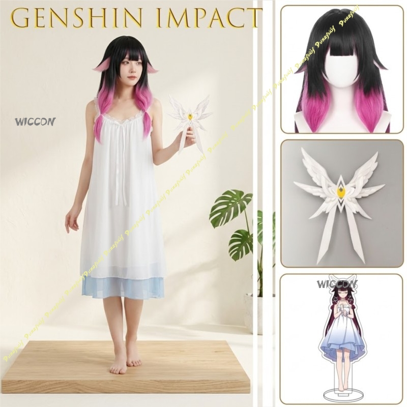 Genshin Impact Columbina Damse - Anime Cosplay Eyes ulasan dan harga
