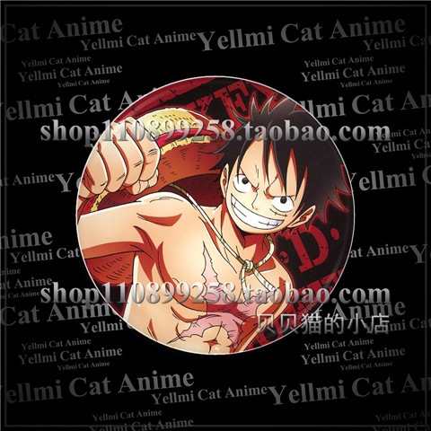 One Piece Straw Hat Luffy Red  - Anime Cosplay Eyes ulasan dan harga