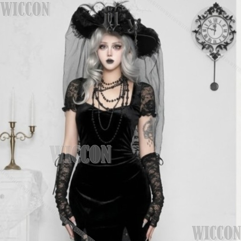 Gothic Dark Mermaid Lace Long  - Anime Cosplay Events 2026 ulasan dan harga