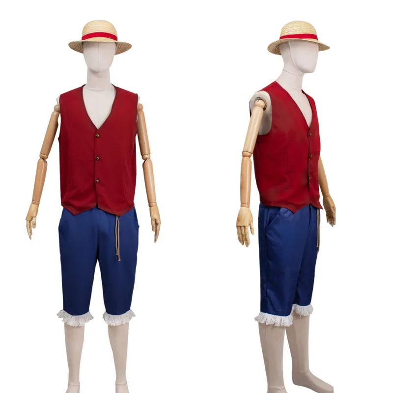 ▶❤Movie Luffy Cosplay Costume  - Anime Cosplay Kid ulasan dan harga