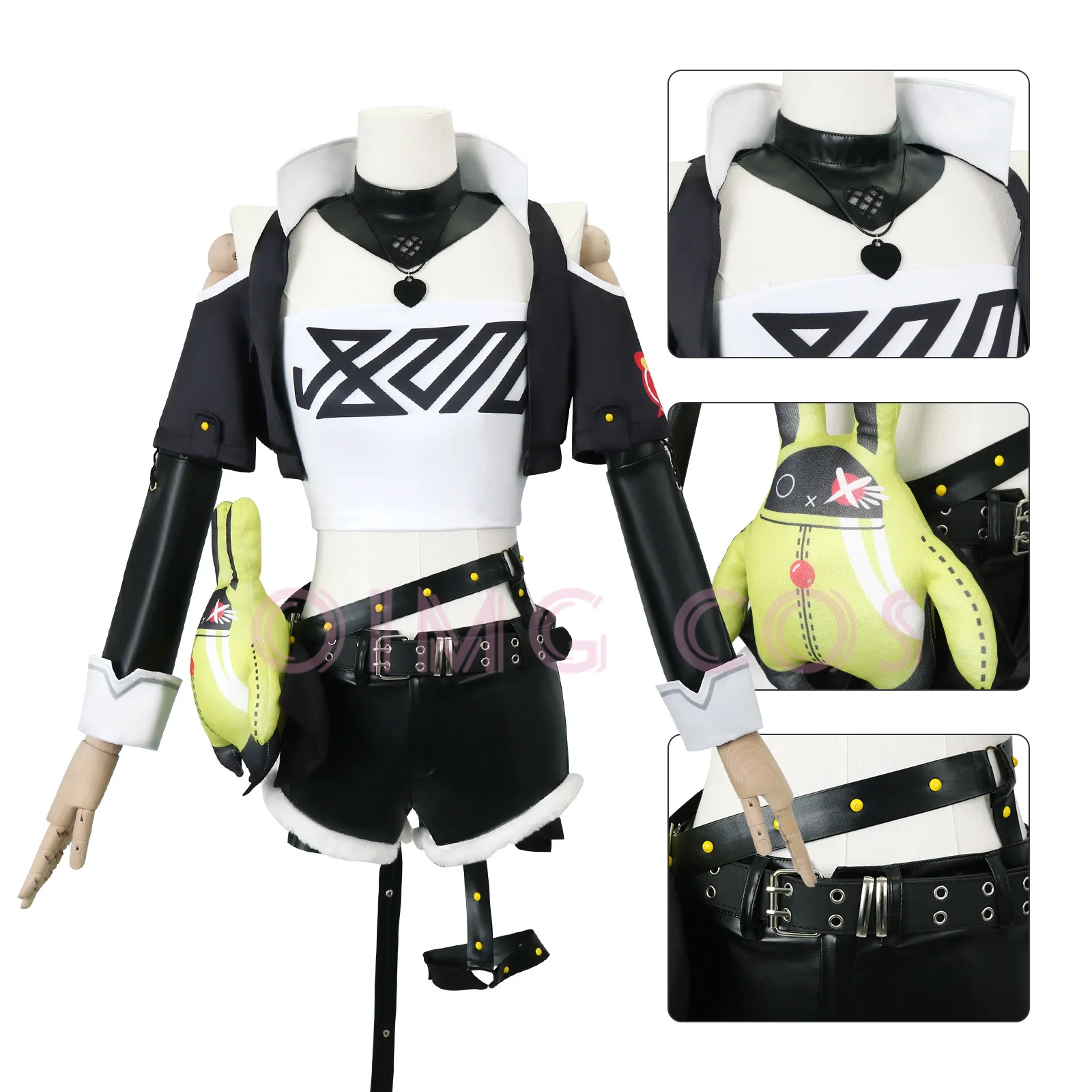 Nicole Demara Zenless Zone Zer - Anime Cosplay For Halloween ulasan dan harga