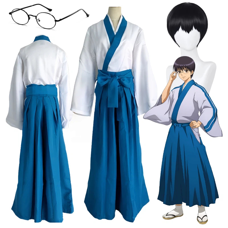 Anime Shimura Shinpachi Cospla - Anime Cosplay Glasses ulasan dan harga