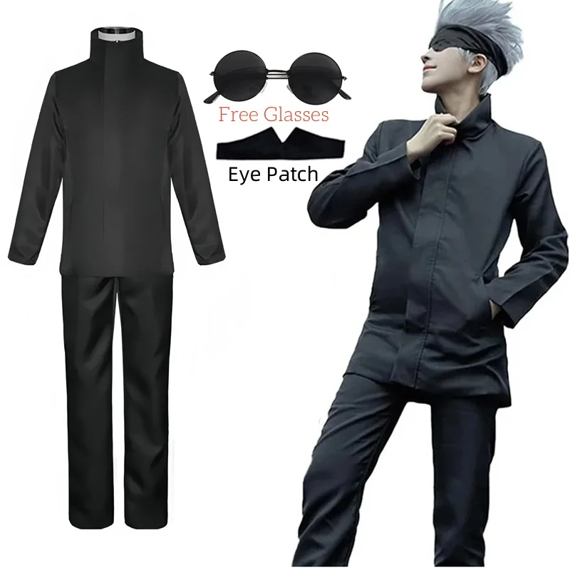Anime Jujutsu Kaisen Gojo Sato - Anime Cosplay Glasses ulasan dan harga