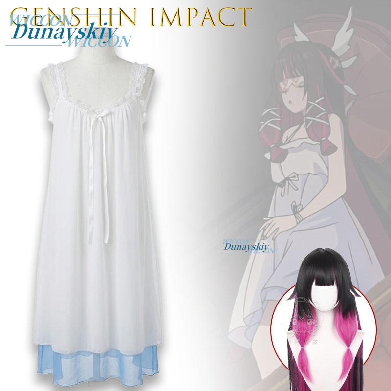 Genshin Impact Columbina Damse - Anime Cosplay Eyes ulasan dan harga