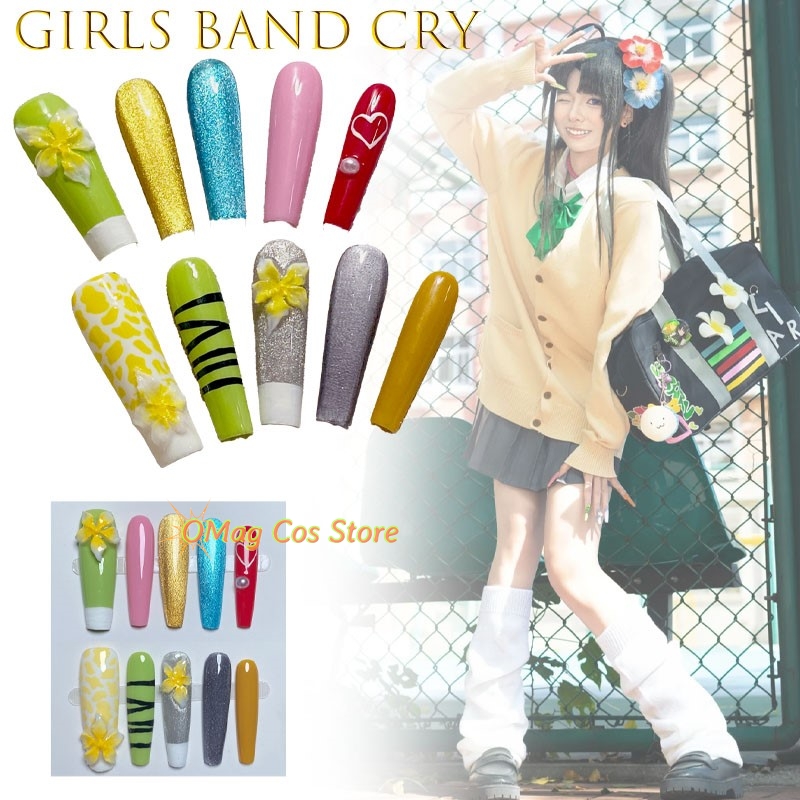 Girls Band Cry Anon Subaru Sho - Anime Cosplay Eyes ulasan dan harga