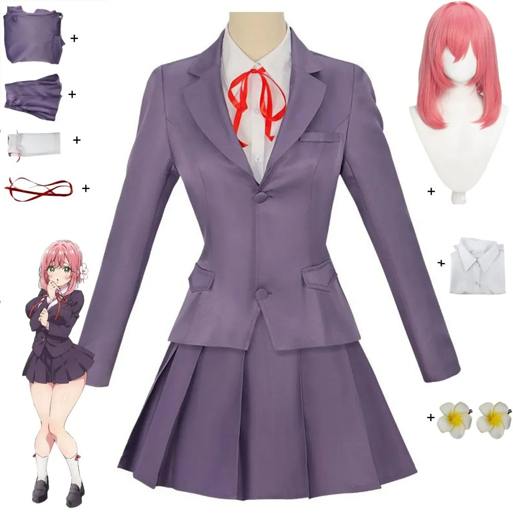 Anime The 100 Girlfriends Who  - Anime Cosplay Girlfriend ulasan dan harga
