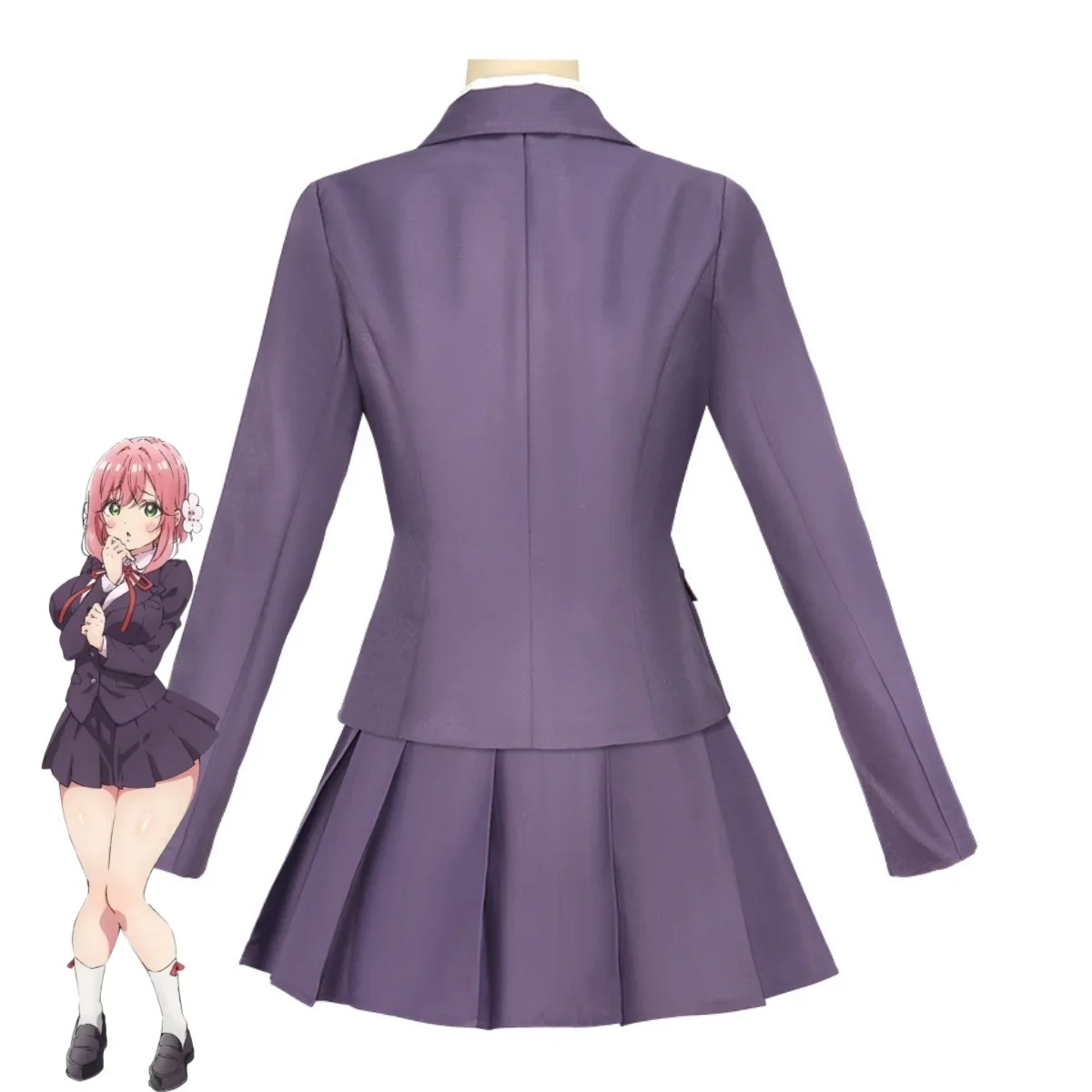 Anime The 100 Girlfriends Who  - Anime Cosplay Girlfriend ulasan dan harga