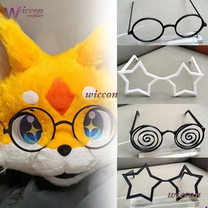 OHaYo 25cm Glasses Fursuit Acc - Anime Cosplay Glasses ulasan dan harga