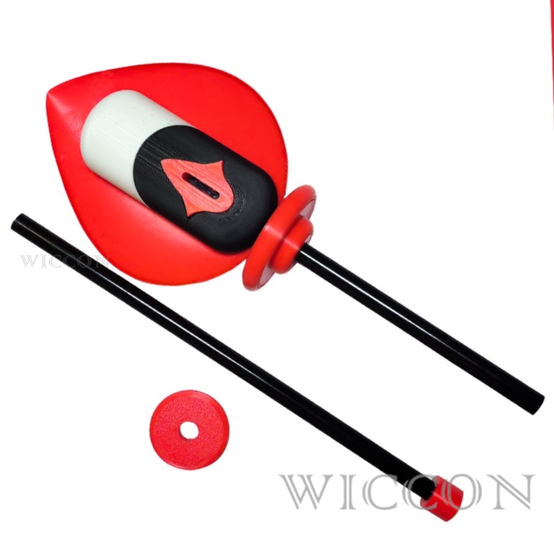 Alastor Cosplay Microphone Can - Anime Cosplay Glasses ulasan dan harga